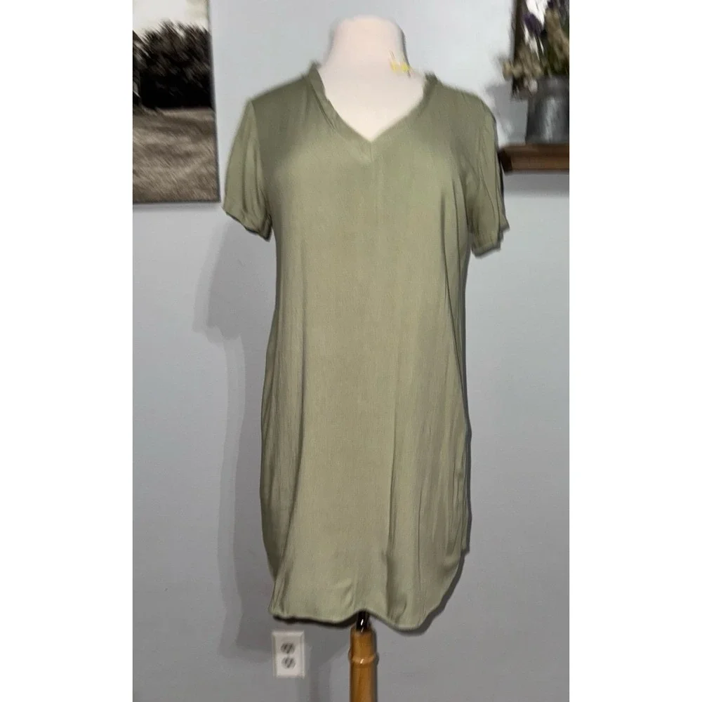 Anthropologie Cloth & Stone Crispin Mini Tunic Dress‎ Women' Sz S